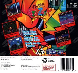 Screenshot Thumbnail / Media File 1 for Super Air Zonk [U][SCD][TGXCD1042][Red][1993][PCE][uncle remus]